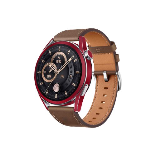 Huawei_Watch GT 3 46mm_Matte_Warm_Red_1